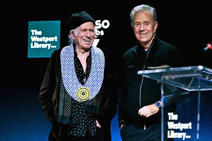 Rolling Stones guitarist Keith Richards honored with governor's award:  'Thank you, Connecticut' | Vermont Public