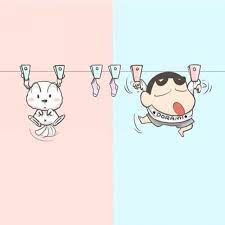 shin おしゃれまとめの人気アイデア pinterest minh anh かわいいイラスト クレヨンしんちゃん おもしろい壁紙