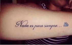 Maybe you would like to learn more about one of these? 200 Frases Para Tatuajes En Espanol E Ingles Con Fotos