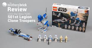 Below these, at the base of the helmet, are the tips of two additional tubular breathe filters, ones that run from the front of. Lego Star Wars 75280 501st Legion Clone Troopers With At Rt Barc Speeder Review The Brothers Brick The Brothers Brick