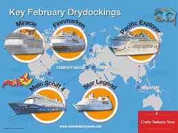 Consequently, voyages on carnival magic from norfolk , carnival paradise from tampa and carnival valor from new orleans have been cancelled. Key Cruise Ship Drydocks In February Cruise Industry News Cruise News