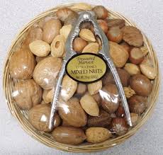 Each exquisite nut gift basket is filled to the brim with crispy nuts like luscious california walnuts and almonds, or chewy dried fruit like mangoes and pineapples, and then packaged in lovely decorative baskets. Pin On Nut Gift Baskets