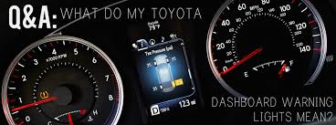 Below images are newly added or symbols been upgraded from old ones of toyota corolla dashboard symbols What Do My Toyota Dashboard Warning Lights Mean Hesser Toyota