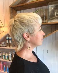 Hints of copper over a chocolate brown base keep the hairstyle light and fresh, and the slightly inverted shape is a good silhouette for everyone. 15 Modern Shaggy Hairstyles For Women Over 50 With Fine Hair