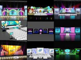 Event Stage 3d Model Event Stage Stage Design