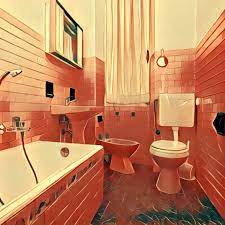 ## die badewanne selbst war nicht schmuddelig oder unangenehm. Bad Traum Deutung
