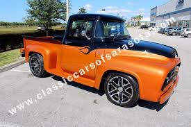 Image result for Orange 1956 Truck