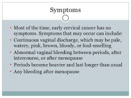 Cervical cancer symptoms, stages, and treatment. Cervical Cancer