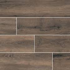 Msi Toledo Balsam 6 In X 36 In Glazed Porcelain Floor And Wall Tile 13 5 Sq Ft Case Wood Look Tile Tiles Flooring