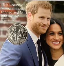 MEGHAN MARKLE & Prince Harry Royal Wedding Special Souvenir New Idea $8.95 