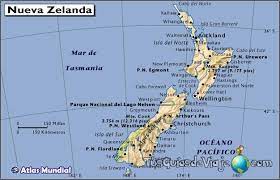 Regiones is available in the following languages: Nueva Zelanda Mapa Map Of New Zealand New Zealand Map