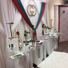 Gucci Birthday Party Ideas Photo 3 Of 16 Sweet 16 Party Decorations 16th Birthday Party Boy 16th Birthday