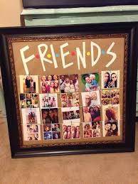 Birthday Present Ideas For Friend Friends Tv Show Picture Frame Diy Party Ideas Diy Birthday Gifts Creative Diy Gifts Friend Birthday Gifts
