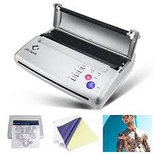 3, close the copying paper box. Life Basis Tattoo Stencil Transfer Machine Thermal Tattoo Kit Copier Printer Thermal Printer For Temporary And Permanent Tattoos Free 10pcs Tattoo Stencil Transfer Paper Silver Update Version Buy Online In Belgium At