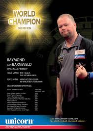 Raymond van barneveld moet goed presteren bij het komende wk, anders valt hij ver terug op de raymond van barneveld wil van 2019 een glorieuze afscheidstournee maken, maar het kon weleens. Poster Raymond Van Barneveld World Champion Kneipensport Com
