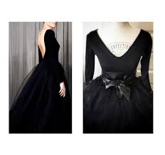 Black Tulle Women Party Dress Long Sleeve Made To Order Tutu Skirt And Top Free Shipping Party Dresses For Women Dresses Party Dress