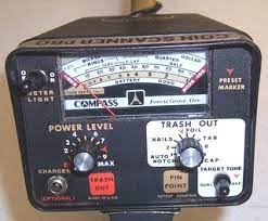 Metal trash fragments, gun shells, aluminum foil do not interfere while hunting for the large, deep buried gold targets, such as a treasure chest. Compass Electronics