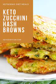Keto Zucchini Hash Browns Keto Ketorecipes Ketodiet Ketofood Zucchini Hash Hashbrown Recipes Recipes
