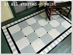 Porch Paint Painted Porch Floors Porch Rug Painted Rug