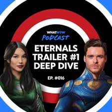 Check out the eternals official trailer starring angelina jolie! Eternals Trailer Breakdown Deep Dive Monolithic Pizza Slices Friends Reunion Sleeping Space Gods And More By Marvel Whatnow A Podcast On Anchor