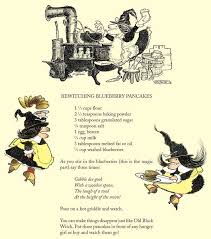Bewitching Blueberry Pancakes For Over 30 Years 1963 1995 Wende And Harry Devlin Delighted Kitchen Witch Recipes Blueberry Pancakes Disney Inspired Food