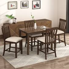 Set of 2 dining chairs comfortably padded, seat height: Wood Dining Table Sets 42 X30 X30 Wood Kitchen Table Sets Vintage Wood Rectangular Breakfast Table W Wood Legs Black Finish Frame Table Sets For An Apartment Breakfast Black S003 Walmart Com Walmart Com