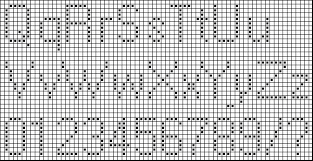 Maybe you would like to learn more about one of these? Block Alphabet Counted Cross Stitch Chart Cross Stitch Letter Patterns Cross Stitch Alphabet Cross Stitch Alphabet Patterns