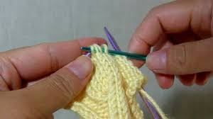 Tutorial for knitting the following stitches; How To Knit Basic Cables T7b Twist 7 Back Youtube