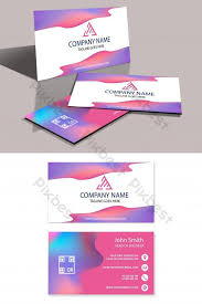 In the illustration you will see three color lines. Creative Business Card Template Ai Free Download Pikbest