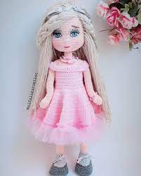 keyifli aksamlar dilerim kucuk bayanlarin en sevdigi renk pembeli bir bebek daha bir arkadasim vardi evli cocuklu hal krose oyuncak pembeli orme bebekler