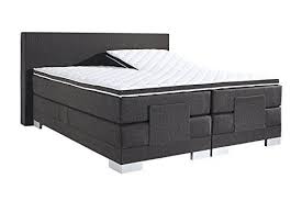 boxspringbett 180 x 200 cm elektrisch verstellbar monza farbe schwarz breite 180 x 200 cm boxspringbett bett bettfuss