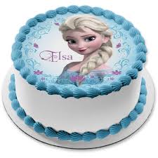 Frozen torte i elsa die eiskönigin torte i frozen birthday cake. Disney Frozen Elsa Name Purple Flowers Edible Cake Topper Image Abpid0 A Birthday Place