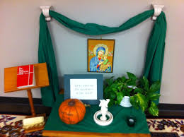 Ordinary Time Prayer Table From The 3 6 Atrium Of Our Lady Of Perpetual Hope In Scottsdale Az Autumn Festival Ideas The Good Shepherd Catechesis