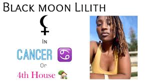 It makes us overly conscious of other's opinions. Black Moon Lilith In Cancer Or 4th House Astrology Astrology Lilith Cancer Youtube