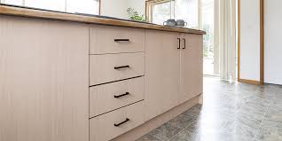 The third adjustment moves the door further to or away from the cabinet. How To Put New Handles On Kitchen Cabinets Bunnings Warehouse Nz
