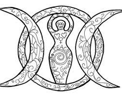Watch the free daily tutorial videos to learn more about layering, blending, shading, and adding detail to your drawings and colouring pages!: Pagan Coloring Page Etsy