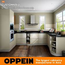 Oppein Modern Wholesale Hpl Melamine Small Kitchen Cabinets Op16 Hpl02 Small Kitchen Cabinets Small Kitchen Home Furniture