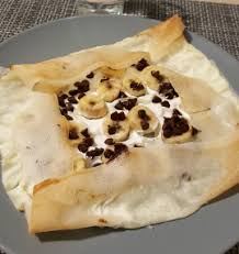 Flammekuch Sucre Banane Chocolat 5sp Pauline Cooking Weight Watcher Banane Chocolat Recette Gourmande Chocolat