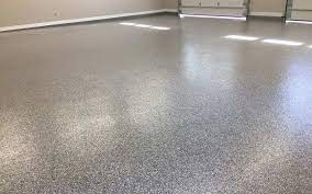 1 900 Sf Garage Floor Coating With Double Broadcast Random Flakes 2 Coats High Performance Epoxy Coatin Garage Floor Coatings Floor Coating Garage Floor Epoxy