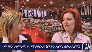 Emma Hervieux et Provigo Manon Bélanger