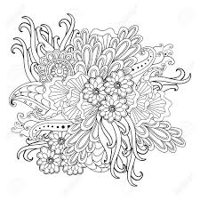 This section features many free printable tattoo designs for adults and older kids who like to color. Hand Drawn Artistic Ethnic Ornamental Patterned Floral Frame In Doodle Style For Adult Coloring Pages Tattoo T Shirt Or Prints Vector Spring Illustration Royalty Free Cliparts Vectors And Stock Illustration Image 55588083
