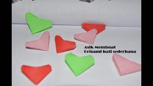 Bagi menghasilkan wau yang menarik pelbagai corak dilakarkan. Cara Membuat Origami Hati Love Dari Kertas Youtube
