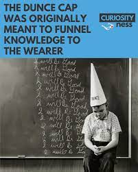 The First Dunce Hat Was Introduced By Medieval Theologian John Duns Scotus Scotus Believed The Pointed Shape Of The Hat W Curious Facts Knowledge Theologian
