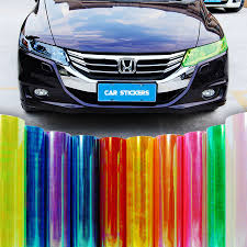 car styling 13 colors 30x180cm car light headlight taillight protect film sticker lamp stickers brake light car accessories cj 車 アクセサリー アクセサリー ステッカー