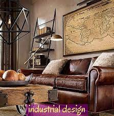 The Rustic Industrial Decor Trap Industrial Design Is Often Seen Industrialde Rustic Living Room Industrial Living Room Design Living Room Decor Brown Couch