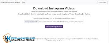 Untuk lebih cepatnya, bisa langsung mengklik tombol paste. 5 Situs Tampat Download Video Instagram Paling Mudah Jalankutu Com