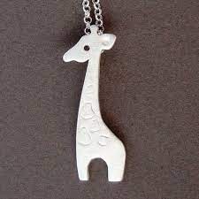 Giraffe Necklace Sterling Silver Animal Pendant Charm Africa Etsy In 2021 Giraffe Necklace Mom Jewelry Pendant
