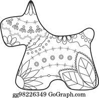 Push pack to pdf button and download pdf coloring book for free. Scottish Terrier Clip Art Royalty Free Gograph