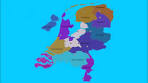 Topografie Provincies van Nederland en Hoofdsteden - YouTube