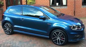Silk Blue Gti Polo 3 Door Polo Gti Volkswagen Polo Gti Vw Polo Gti